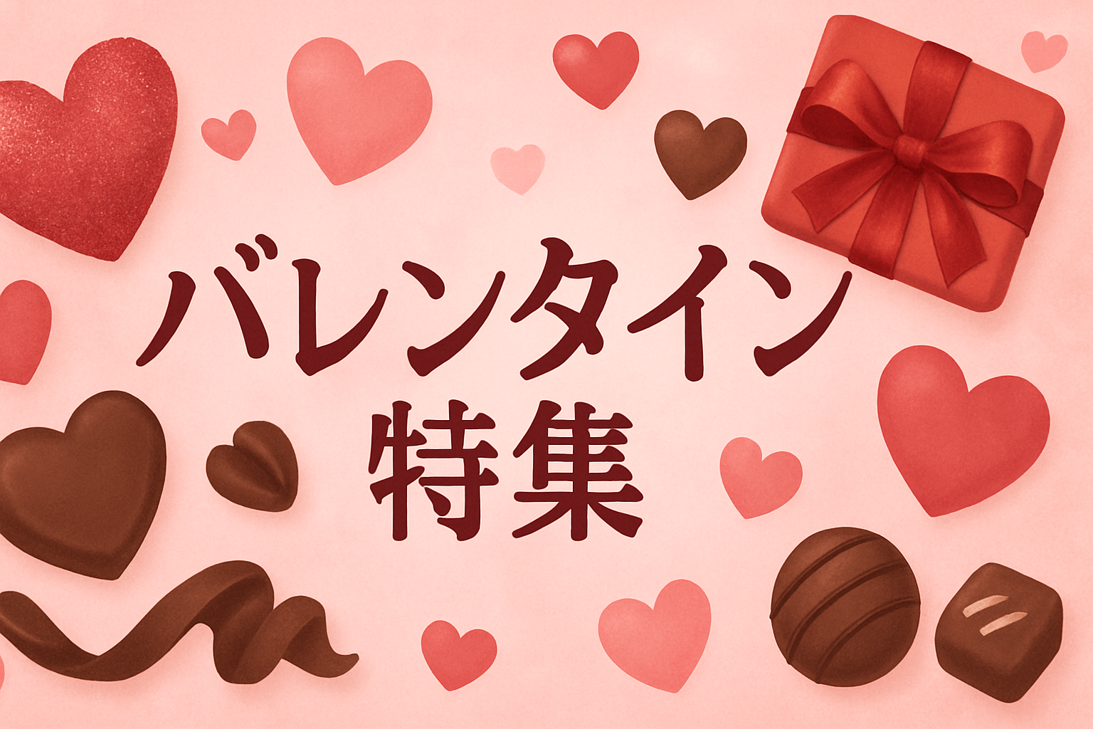 バレンタイン特集バナー