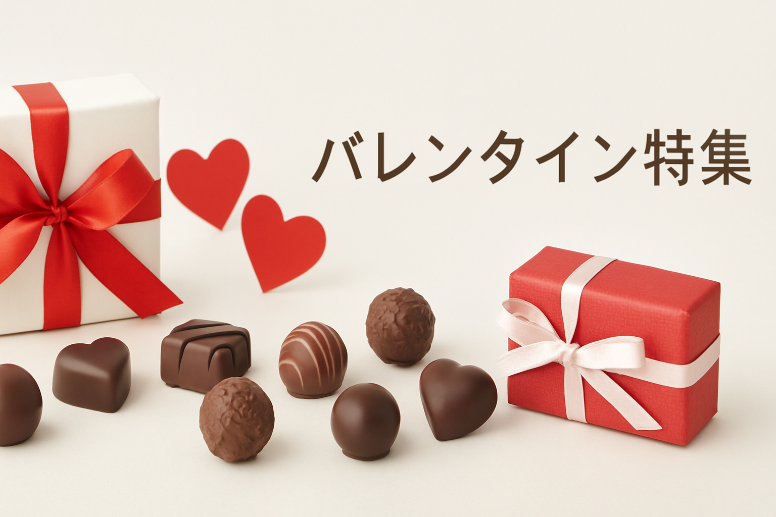 バレンタイン特集バナー